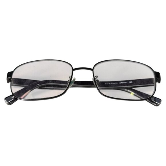 Coach HC5123 9374 eyeglasses BLACK men's rectangular, full-rim 57-18-145 - Picture 1 of 4